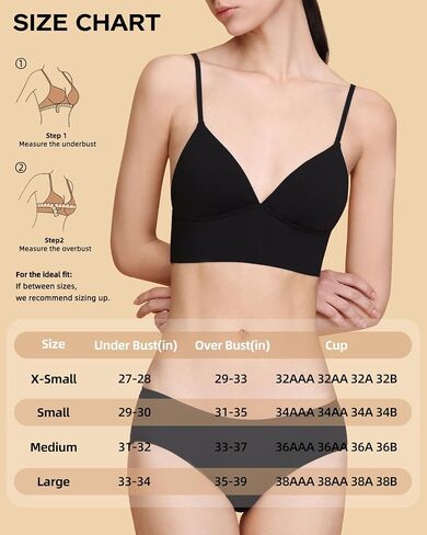 Organic Cotton Low Back Cami Bra Wireless Padded Thin Strap Lightweight Lounge Bra for Women in Saudi Arabia