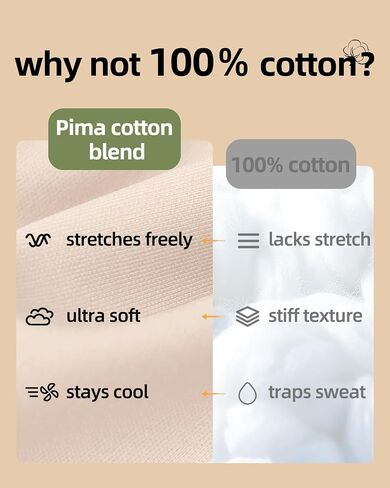 2-Pack (Nude & Black Organic Cotton Bra for Women, Wireless Scoop Neck Padded Bra, Seamless T-Shirt Bra for Small Breasted Women（Size M） in Saudi Arabia