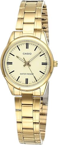 Casio Women's LTP-V005G-9A Gold Stainless Steel Analog Watch in Saudi Arabia