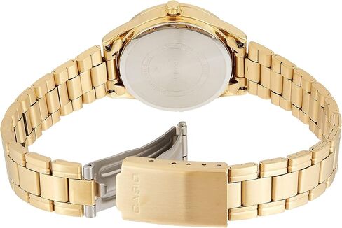 Casio Women's LTP-V005G-9A Gold Stainless Steel Analog Watch in Saudi Arabia