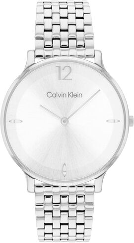 Calvin Klein Women’s Luxe Quartz Watch - Multi-Link Bracelet - Water Resistant Up to 30m - Modern, Versatile Timepiece - Gift for Her 34mm in Kuwait