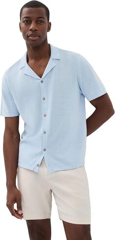 Onia Men's Cotton Linen Camp Sweater in Kuwait