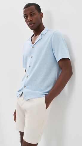 Onia Men's Cotton Linen Camp Sweater in Kuwait