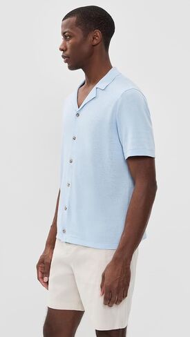 Onia Men's Cotton Linen Camp Sweater in Kuwait