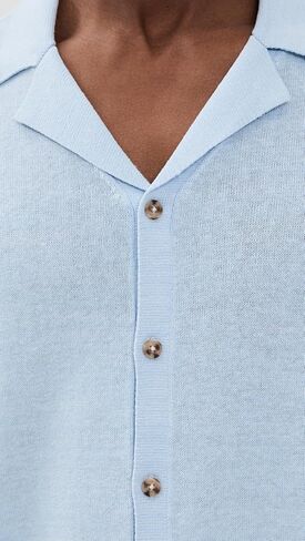 Onia Men's Cotton Linen Camp Sweater in Kuwait