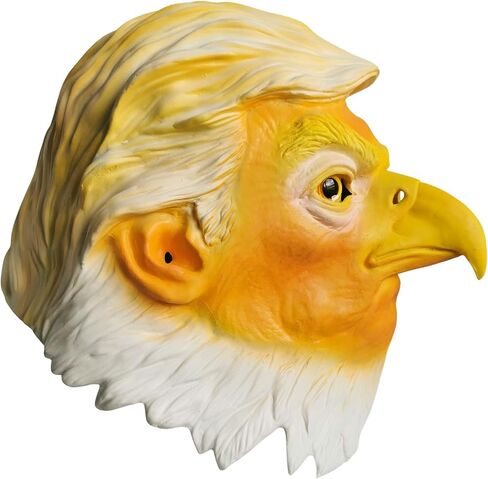 Eagle Head Mask Halloween Realistic Mask Latex Full Head Mask for Halloween Cosplay Carnival Costume Party in Saudi Arabia
