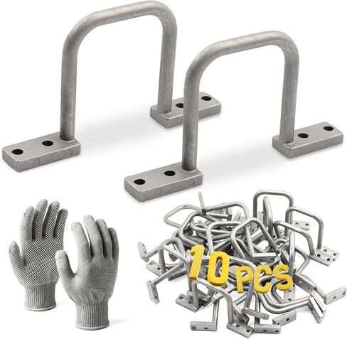 10 Pcs Distribution Rings, 2 inch Cable Distribution Rings, Aluminum Cable Management D Ring for Sorting Out Electric Cables in Kuwait
