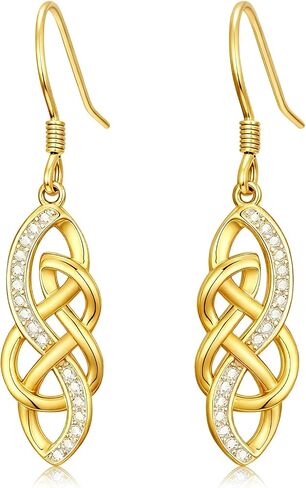 Gold Dainty Earrings for Women Hypoallergenic Lightweight 14K Gold Dangle Drop Earrings Jewelry Valentines Day Gifts for Wife Girlfriend Her in Kuwait