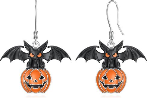 Dorunmo Dangle Drop Earrings s925 Sterling Silver Independence Day/St Patricks Day/Thanksgiving/Halloween/Christmas Jewelry Birthday Gifts for Women in Kuwait