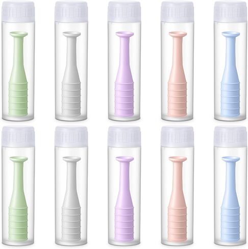 10PCS Contact Lens Applicator Tool,Contact Lenses Applicator Tools,Sufficient Suction Soft Suction Cup,Contacts Insertion Tool with Cute Shell,for Remove Artificial Eyes Scleral Lenses in Saudi Arabia