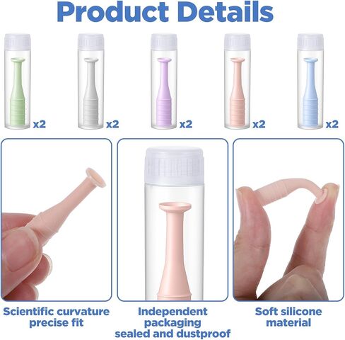 10PCS Contact Lens Applicator Tool,Contact Lenses Applicator Tools,Sufficient Suction Soft Suction Cup,Contacts Insertion Tool with Cute Shell,for Remove Artificial Eyes Scleral Lenses in Saudi Arabia