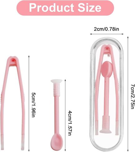 15PCS Contact Lens Remover Tool, Colorful Contact Removal Tool Case Set, Portable Contact Tweezers with Soft Tip, Plunger Suction Cup Applicator for Soft Hard Contact Lenses in Saudi Arabia