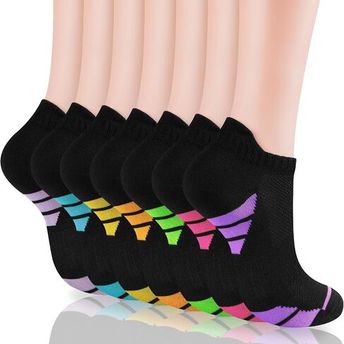 14 Pairs Women's Ankle Socks - Bulk Value Pack,Breathable Casual Athletic Low Cut Socks for Women Size 9-11 in Saudi Arabia