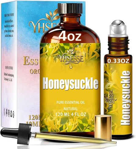 Coffee Essential Oil, Coffee Oil 4 Fl Oz 120ml for Diffuser Yoga Soap & Candle Making – with 0.33 Oz Roller Ball & Dropper YHSESSE Essential Oils in Kuwait
