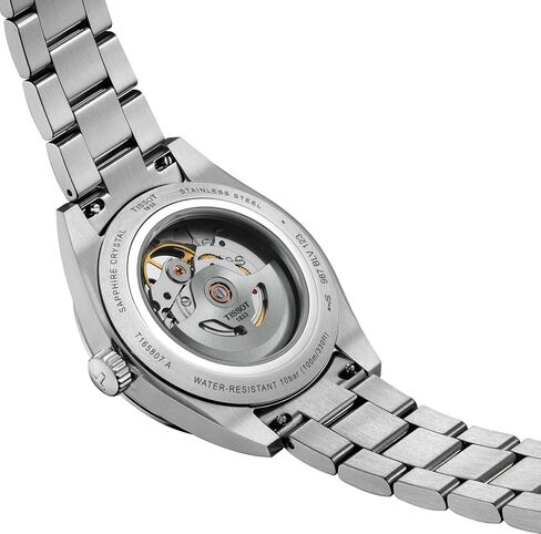 Tissot Gentleman 38mm, Swiss Automatic Watch for Men, Stainless Steel Case, Blue Dial, T1658071104100 in Kuwait