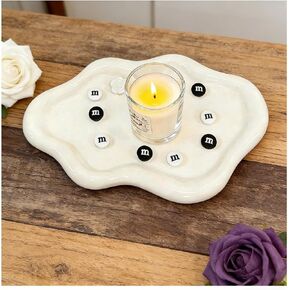 Ceramic Jewelry Tray, Cute Cloud Tray, White Trinket Dish, Ring Holder for Vanity Bathroom Nightstand Decor, Small Ring Dish Birthday Gifts for Women, Jewlery Plate Bowl for Keys, Candles in Saudi Arabia