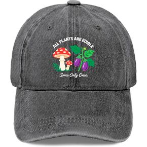 All Plants are Edibles Some Only-Once Hats for Mens Classic Washed Distressed in Kuwait
