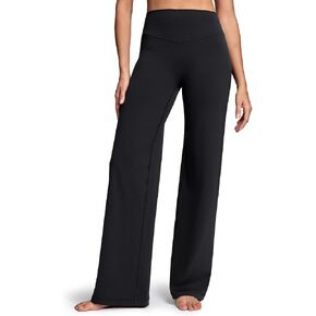 HeyNuts No Front Seam Straight Leg Leggings 29"/ 30.5"/ 32.5"/ 34.5", High Waist Wide Leg Butt Lifting Soft Yoga Pants in Saudi Arabia