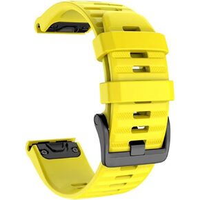 Wscebck 22 26mm Silicone WatchBand Strap for Coros VERTIX 2 Smart Watch Quick Easy Fit Wristband Belt Bracelet Correa (Band Color : Orange, Band Width : 26mm Coros VERTIX 2) in Saudi Arabia