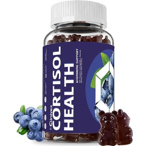 24-in-1 Cortisol Reducer for Women & Men, Magnesium, Ashwagandha, L-Theanine, Rhodiola, GABA - Supports Stress Relief, Focus, Mood & Sleep, Belly Fat Management, Sugar-Free Vegan, 60 Ct in Saudi Arabia