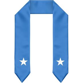 Somalia Flag Graduation Stole Graduation Sash Scarf for International Student Abroad Adult Unisex in Saudi Arabia