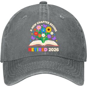 A New Chapter Begins Retired 2026 Hat for Mens Aesthetic Washed Distressed in Kuwait