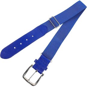 minkissy Youth Baseball Belt Softball Belt Elastic Synthetic Leather for Men for Women Outdoor Activities Adjustable Blue Stretch Waistband in Kuwait