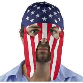 Maccabi Art USA Fan Mask and Hat Combo for Parties or Sporting Events in Saudi Arabia
