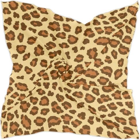 Women's Fashion Silk Scarf,Square Satin Headscarf Novelty Neck Scarf Hair Wraps in Saudi Arabia