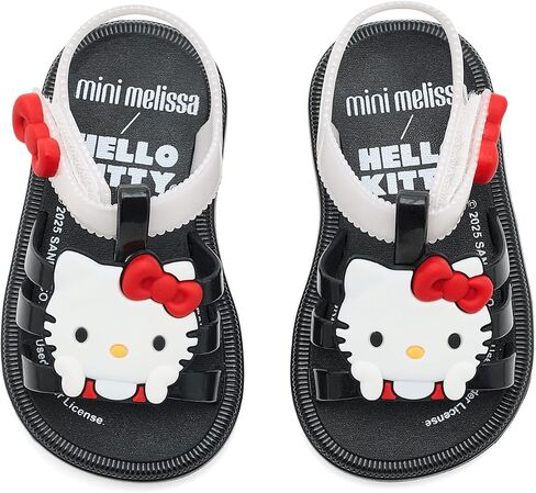 mini melissa Girls Hip + Hello Kitty And Friends (Toddler/Little Kid) Black/White 8 Medium in Kuwait