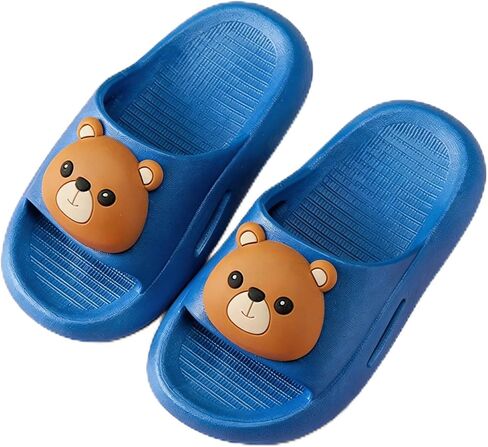 Toddler Slides Slipper Boys & Girls Slide Sandals for Kids Flip Flops Comfy Shower Slippers Quick Drying Pool Beach Garden Shoes in Saudi Arabia