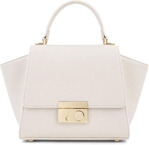 GEMIU Women's Top Handle Satchel, PU Leather Crossbody Clutch, Adjustable Strap, Zipper & Lock Closure in Kuwait