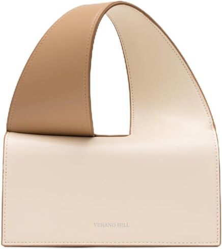 Verano Hill Jeannette Handbag for Women – Chic Vegan Leather Purse with Two-Toned Handle, Stylish Bag for Everyday Wear in Saudi Arabia