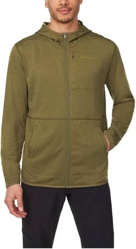 Merrell Men's Full Zip Grid Fleece Jacket Hoodie in Kuwait