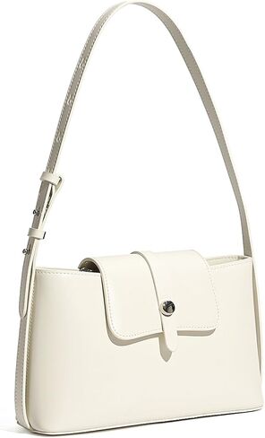 Leather Shoulder Bag, Small Crossbody Bags for Women Cute Handbags with Adjustable Strap | Genuine Leather in Saudi Arabia