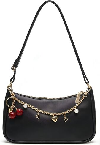Shoulder Bag for Women Small Crescent Clutch Purses,Cute Trendy Underarm Hobo Handbag Vegan Leather Crossbody Purse in Saudi Arabia