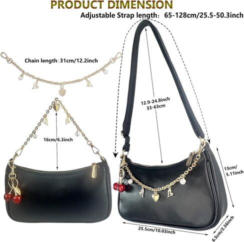 Shoulder Bag for Women Small Crescent Clutch Purses,Cute Trendy Underarm Hobo Handbag Vegan Leather Crossbody Purse in Saudi Arabia