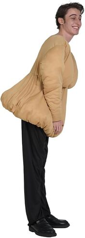 PGOND Adult Unisex Fat Suit Funny The Old Chubby Halloween Costume Accessories in Kuwait