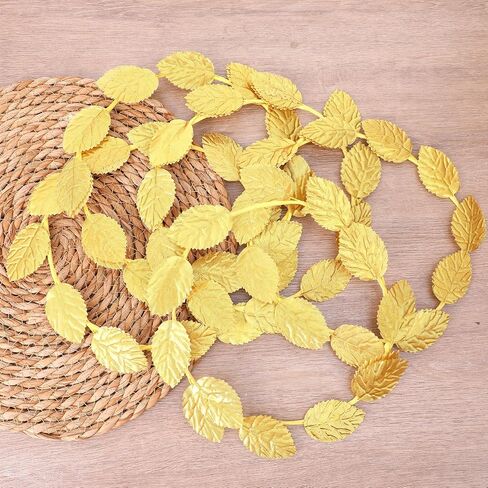 25 Pcs Gold Laurel Crown Wreath, Greek Leaf Headband Roman Goddess Costume Headpiece for Women Men Toga Party Halloween Cosplay Wedding Decorations in Kuwait