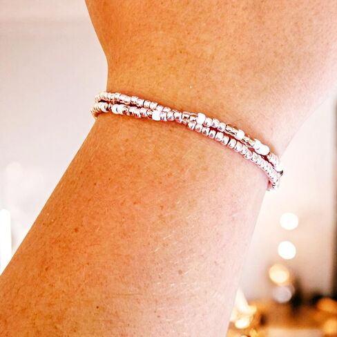 Forever in My Heart Dad Beaded Morse Code Bracelet, Memorial Gift for Loss of Father, Remembrance Jewelry for Daughter, In Memory of My Dad Condolence Gift in Saudi Arabia