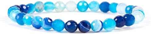 Cherry Tree Collection - Small, Medium, Large Sizes - Gemstone Beaded Bracelets For Women and Men - 6mm Round Beads in Saudi Arabia