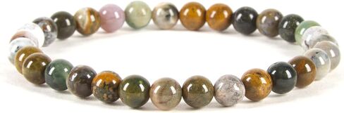 Cherry Tree Collection - Small, Medium, Large Sizes - Gemstone Beaded Bracelets For Women and Men - 6mm Round Beads in Saudi Arabia