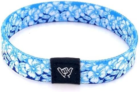 Hang Loose Bands - Coastal Surfer Beach Bracelet for Men, Women & Teens - Comfy Summer - Boho Reversible Wristband- Luau Party| Medium: 7.5" length (for large wrists) in Saudi Arabia