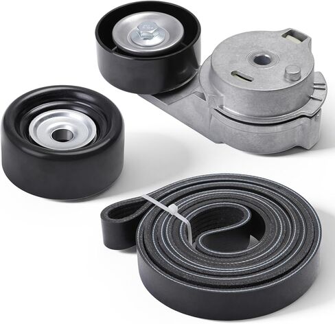 90K-38178A Drive Belt Tensioner Pulley Kit Fit for Chevy Colorado Fit for GMC Canyon 2004-2012, Fit for Hummer H3 2006-2010, Fit for Isuzu i-280/i-350 2006, Fit for Isuzu i-290/i-370 2007-2008 in Saudi Arabia