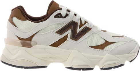 New Balance 9060 Lace Grade Boys Kids Running Inspired (G90609SI) (Breakfast Tea/Angora) in Kuwait