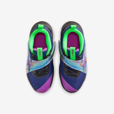 Nike Team Hustle D 12 Little Kids' Shoes (Blue Void/Black/Green Strike/Vivid Purple) in Kuwait