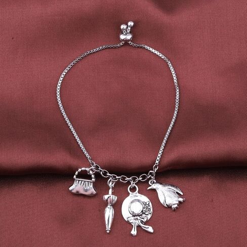 FOTAP Movie Inspire Bracelet Parrot Umbrella Fan Gift Penguin Lover Jewelry Mary Musical Merch in Kuwait
