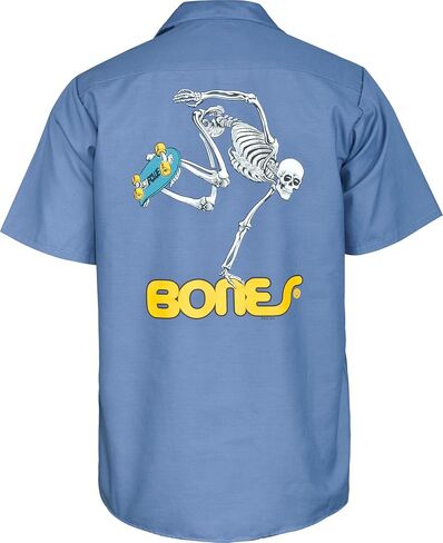 Powell Peralta Skateboard Skeleton Work Shirt in Kuwait