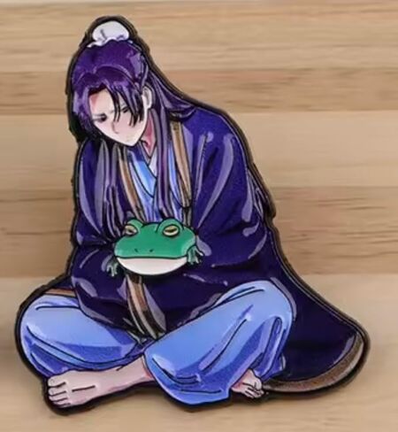 The Apothecary Diaries Maomao Mao Mao Jinshi Jin Shi Anime Manga 1.6" Enamel Pin Badge in Kuwait