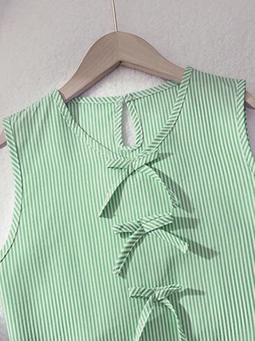 Two piece elegant casual girl plaid set, fashionable waterdrop button sleeveless top+sports shorts in Kuwait
